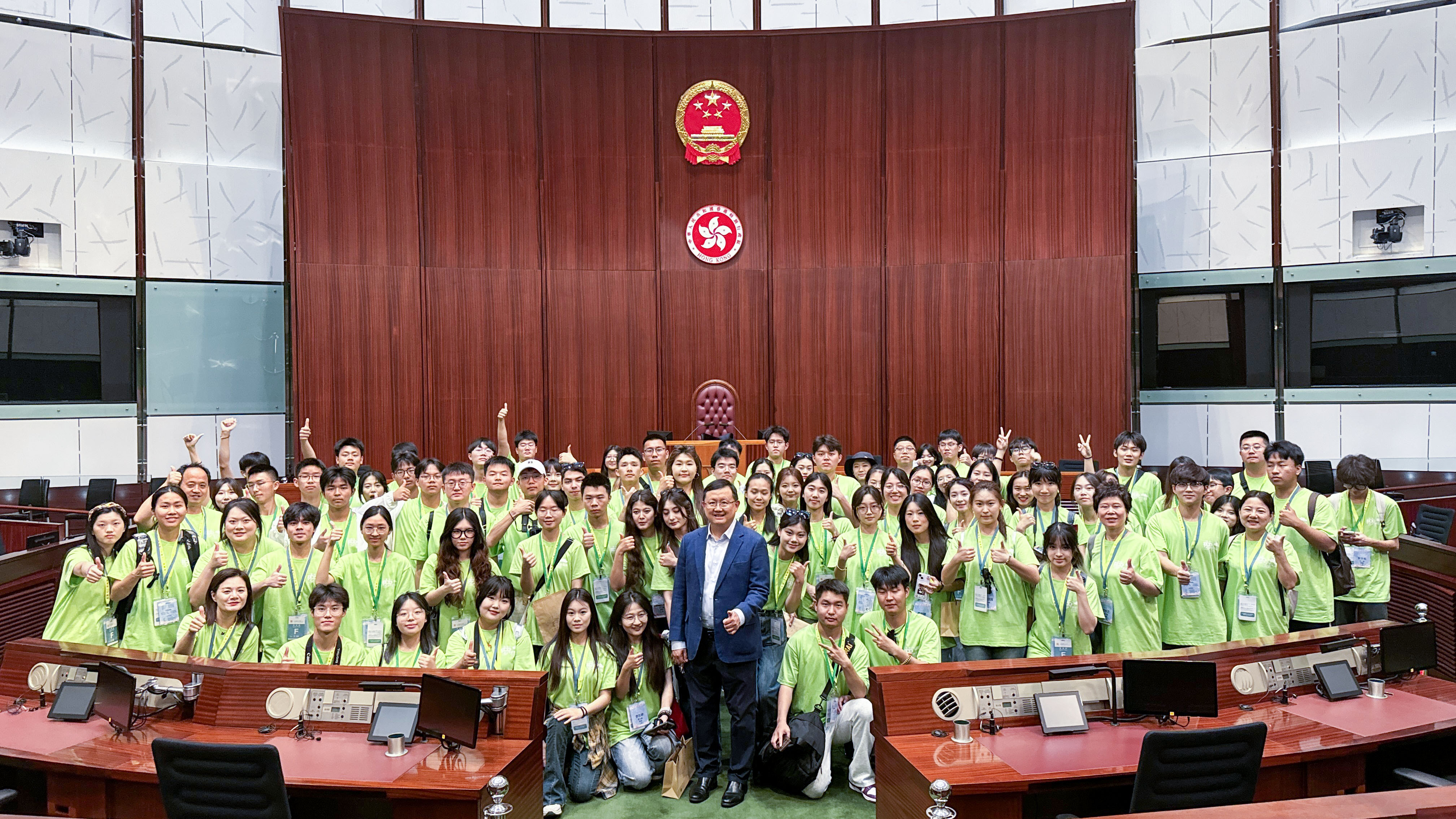 以青春之光 筑家国梦想 集团两校师生代表赴香港参加2025青年梦想家交流营活动